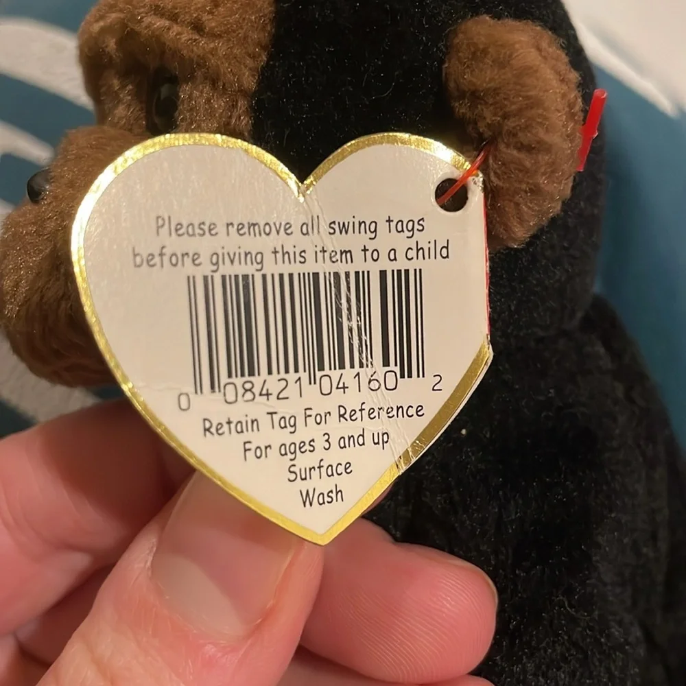 RETIRED 1996 Congo beanie baby - Picture 6 of 6